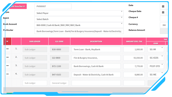 cloud accounting pay bills